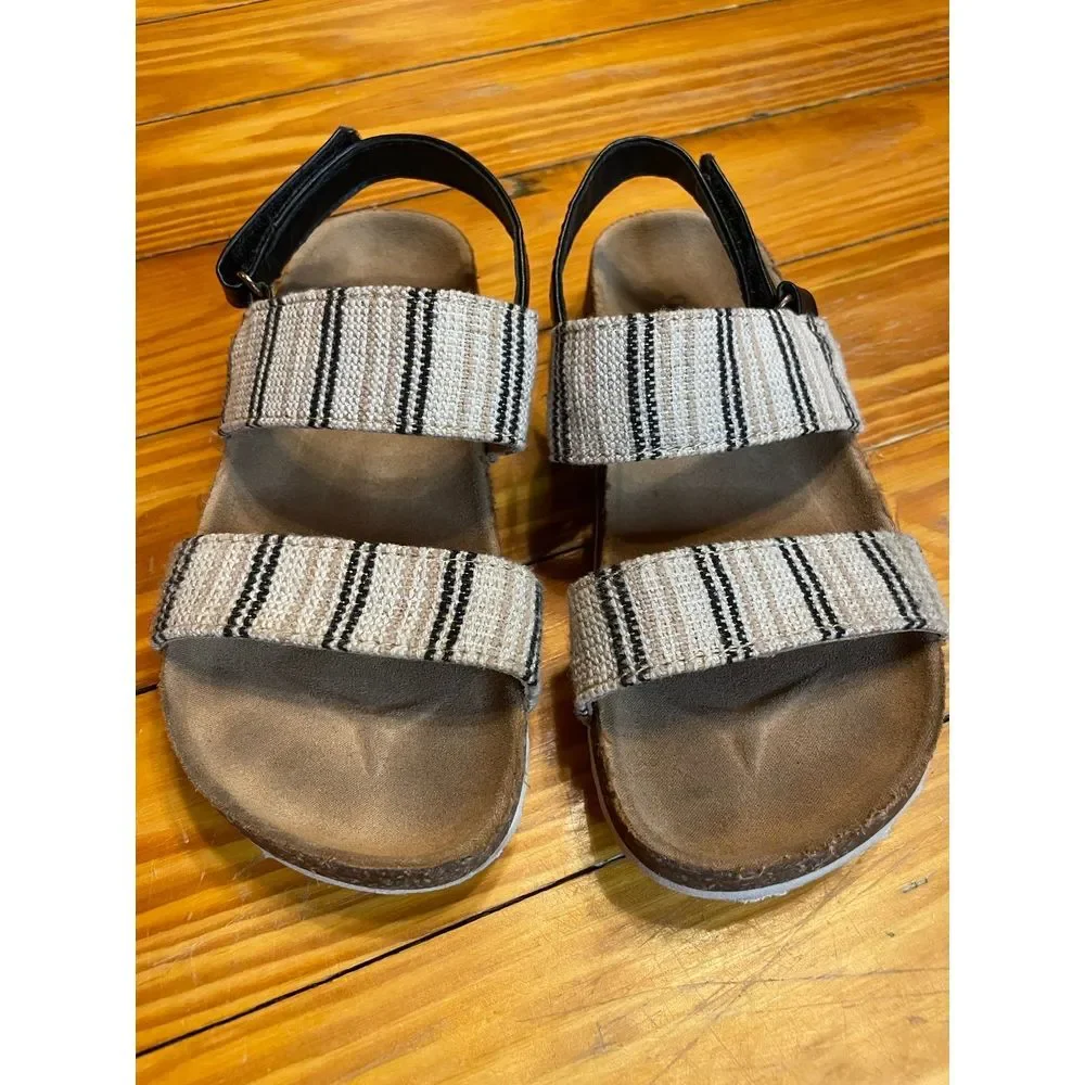 Old Navy Linen Sandals Size 13‎